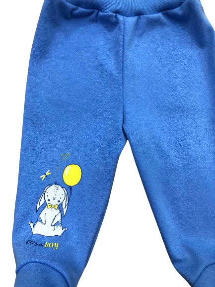 Ползунки для мальчиков Bambinelli р.68 голубой П300-6 