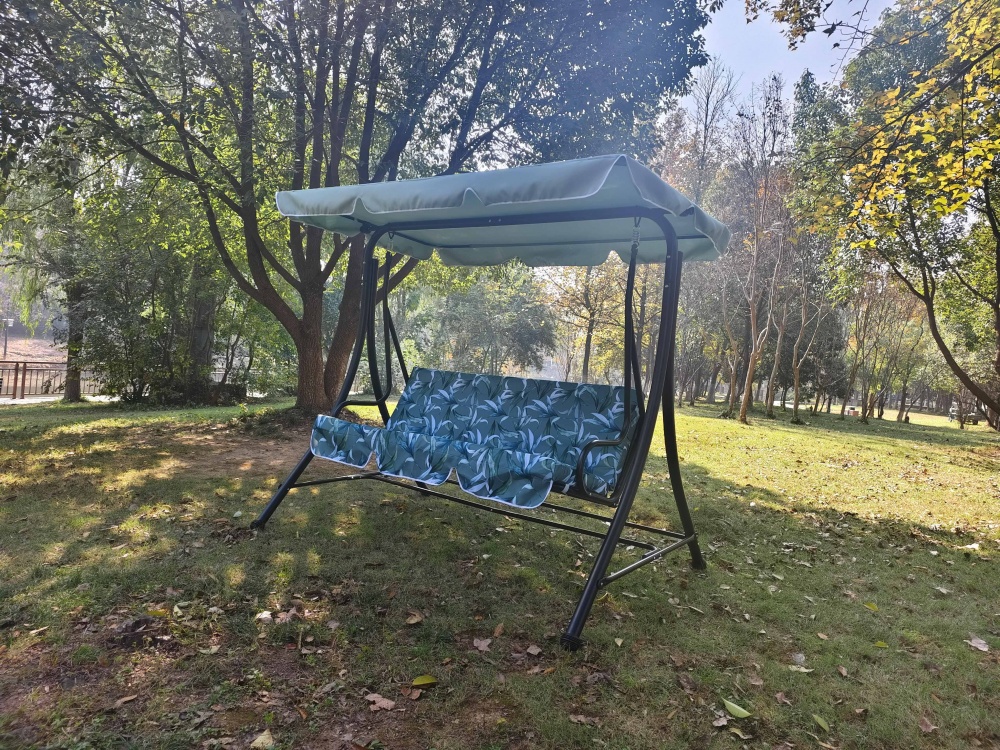 Гойдалка з навісом UP! (Underprice) SW103 Грейс-листя 190х125х164 см