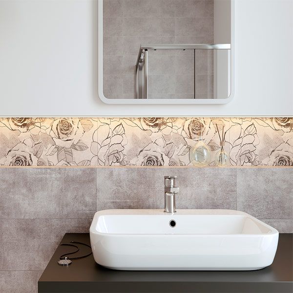 Плитка Cersanit Сноудропс грей 20x60 