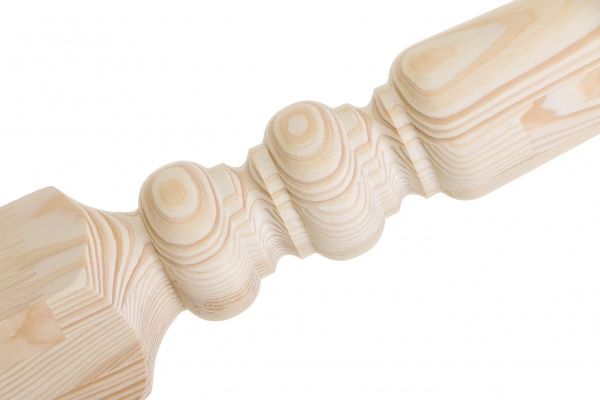 Стовп точений з кулею 1100х80х80 мм