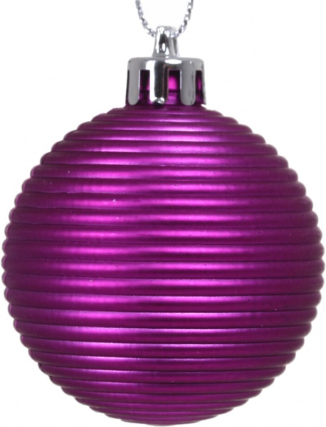 Набір ялинкових куль мікс фактур в асортименті (EPI-19063) d 50 мм 24 шт./уп.