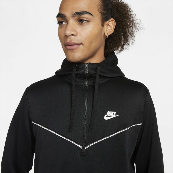 Джемпер Nike NSW REPEAT PK HZ HOODIE DD3773-010 р. S чорний