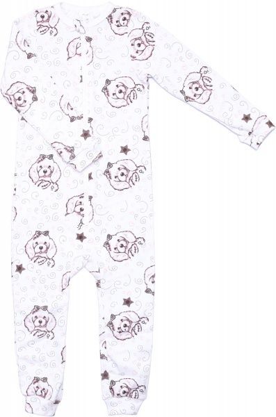 Комбінезон дитячий для дівчинки Татошка 1505259сбк р.116 білий із малюнком 