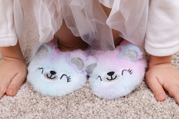 Тапочки детские для девочки Maxwin KIDS Зверюшки Радуга р.35-36 разноцветный 