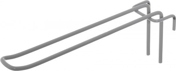 Крючок на сетку двойной КД-200/60-01 10 шт. серый
