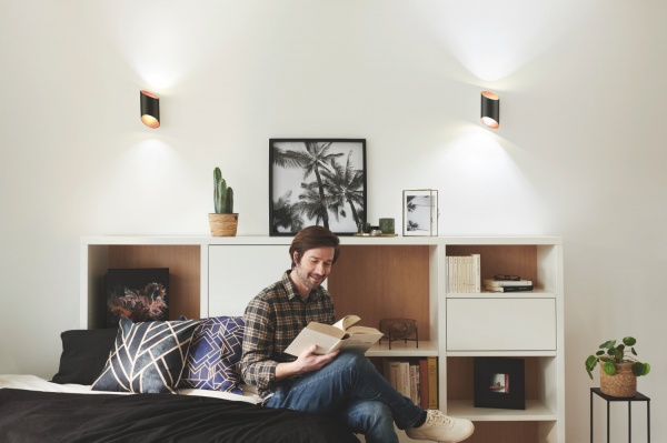 Светильник настенный Ledvance Smart+ Wifi Orbis Wall Cyldro 1x12 Вт черный 