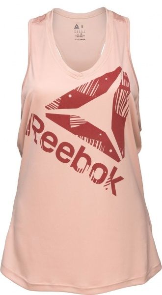 Майка Reebok GYMANA TECH TANK CW2700 S кораловий