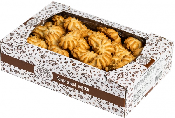 Печенье сдобное косичка 450 г 