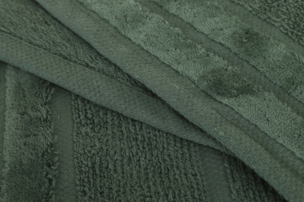 Полотенце махровое Tabby 50x90 см зеленый изумрудный La Nuit