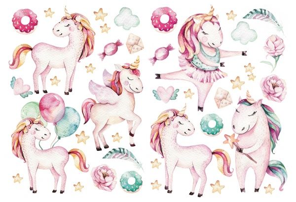 Декоративна наліпка Design stickers Рожеві мрії 29,7x42 см