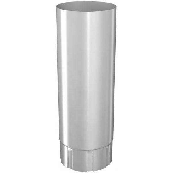 Труба водостічна ROOFART 87 мм 3 м білий