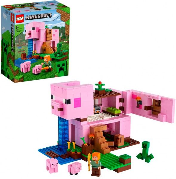 Конструктор LEGO Minecraft Будинок-свиня 21170