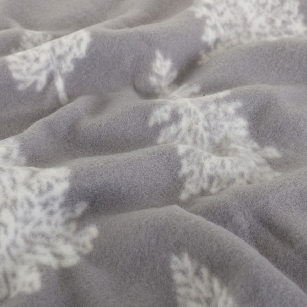 Плед NY Trees 125x150 см сірий Luna 