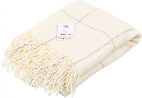 Плед Прованс 140x200 см білий Lanavitta 