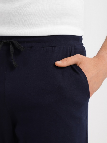 Брюки домашние Роза р. 5XL темно-синий 211091 