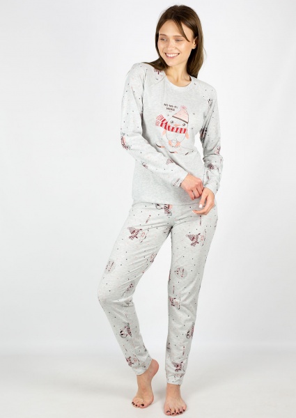 Піжама жіноча Roksana Funny Chick №1301/16820 р. 54 сірий
