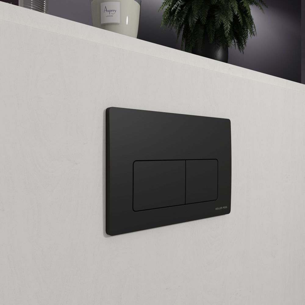 Клавиша смыва Koller Pool Kvadro Pro New черный