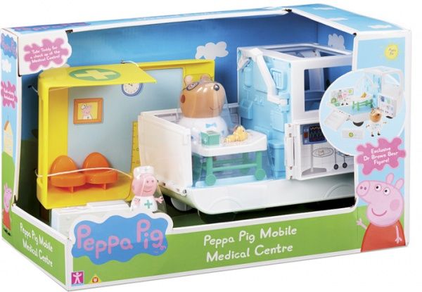 Ігровий набір Peppa Pig Медичний центр на колесах 