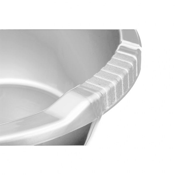 Таз пластиковий Sanja IPPI 42х42х20,7 см білий 20 л