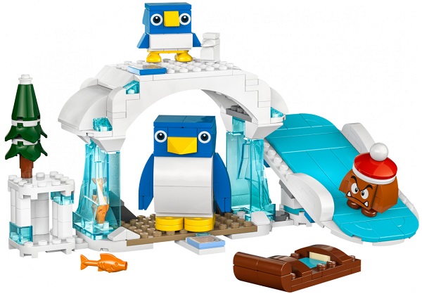 Конструктор LEGO Super Mario Снежное приключение семьи penguin. Дополнительный набор 71430