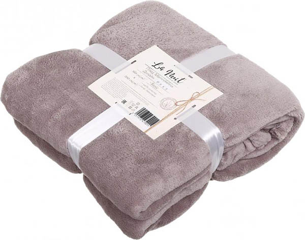 Плед Frannel 160x200 см темно-серый La Nuit 