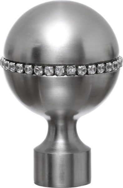 Наконечник Gardinia Ally Орбіта набірний d19 мм імітація сталі 1 шт. 