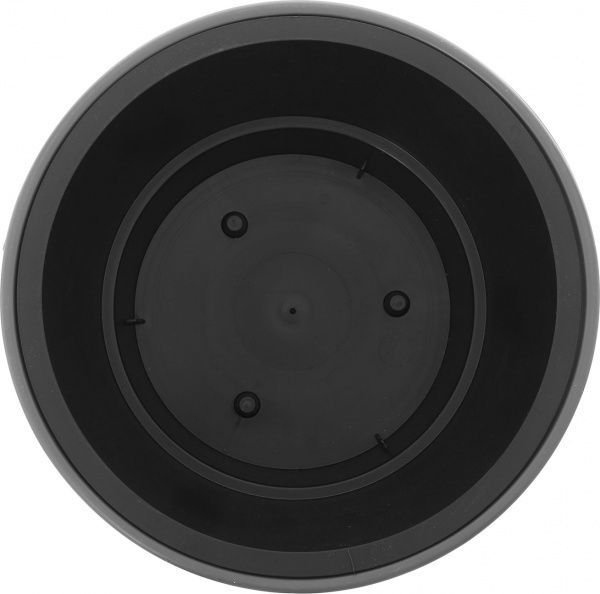 Горщик пластиковий Prosperplast Sand 2 в 1 круглий 13л сірий (79616-405) 