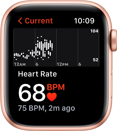 Смарт-годинник Apple Watch SE GPS 44mm gold/starlight Aluminium Case with StarlightSportBand (MKQ53UL/A)