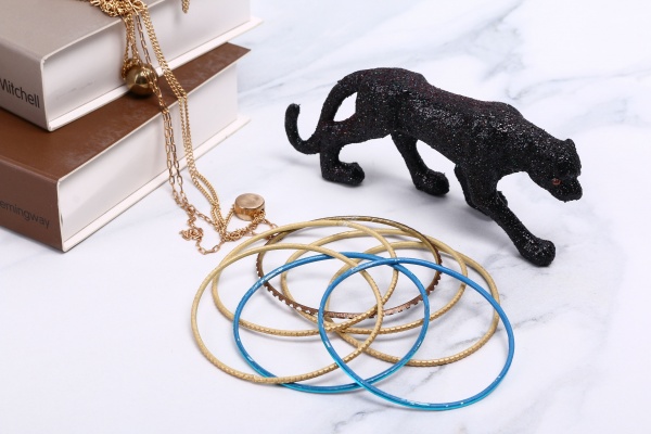 Статуэтка пантера black 14х3х5см HOFF