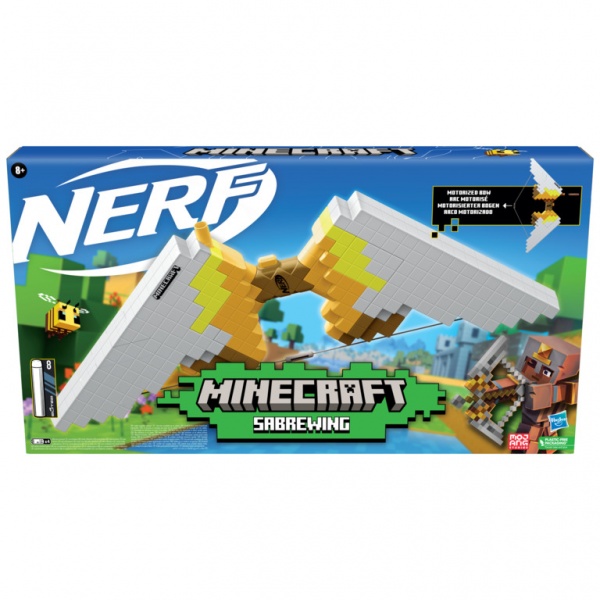 Игрушечное оружие Nerf Лук Sabrewing серии Майнкрафт F4733