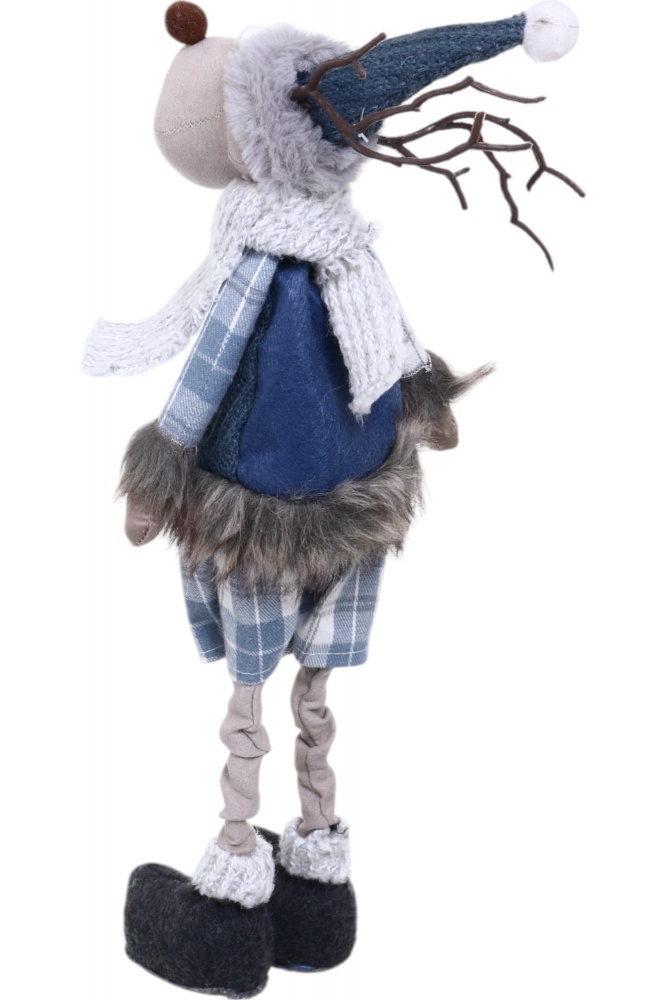 Декорація новорічна Лось що стоїть 15х47 см в асортименті YM83303YM83303-EK 47 см