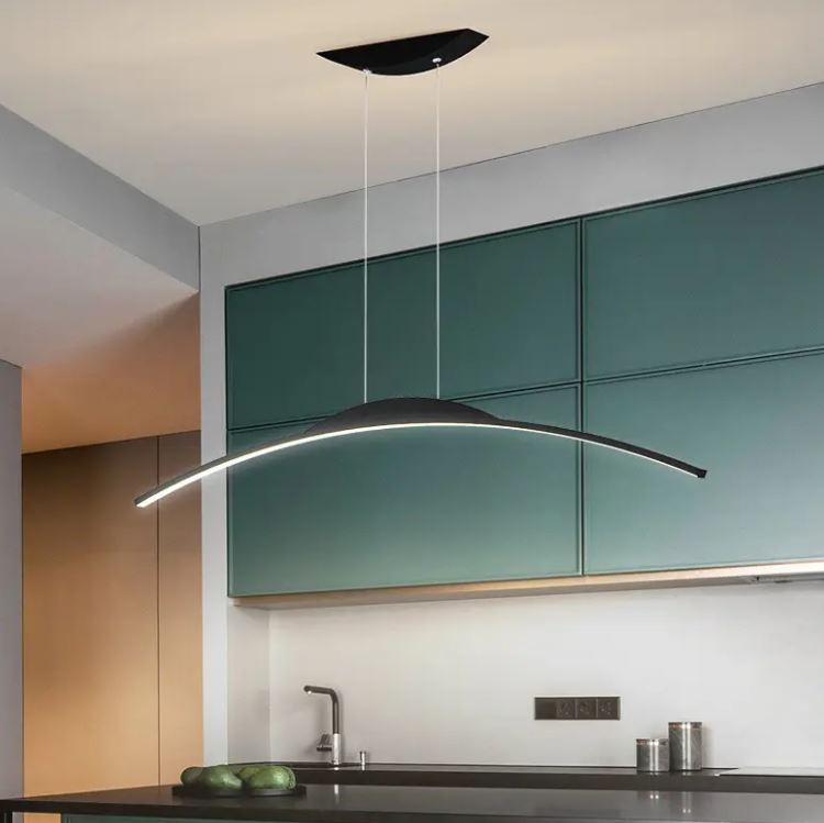 Люстра підвісна Berger 1x25 Вт LED-модуль чорний 7018-PL-25 Black