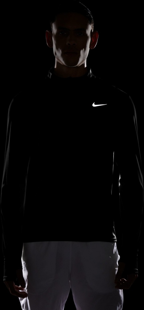 Кофта Nike M NK DF PACER TOP HZ FQ2494-010 р.M чорний