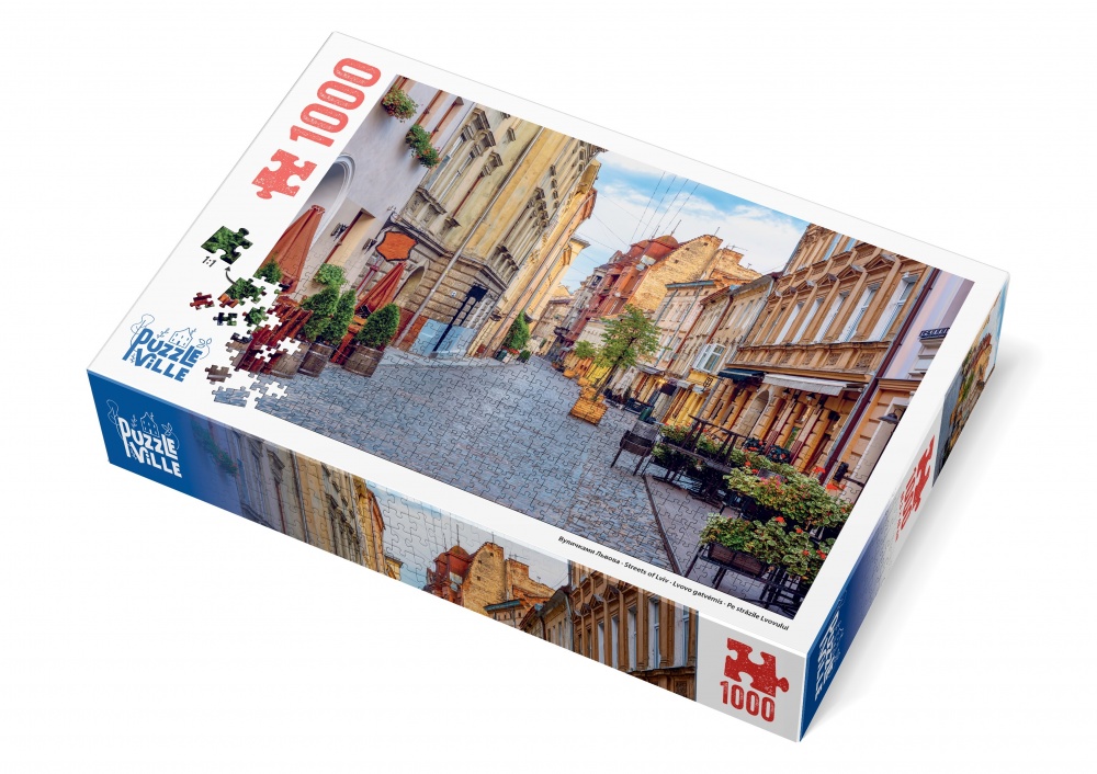 Пазл PUZZLEVILLE Вуличками Львова 1000 елементів PZL1000_3