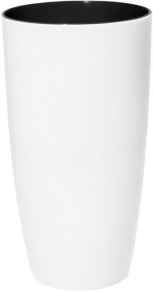 Кашпо Алеана Альфа круглий 10л біла роза 