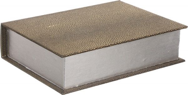 Скринька-книга Moon dust 23x17x6 см темно-золотий