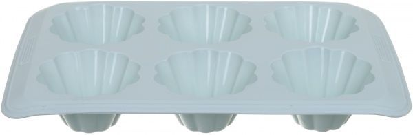 Форма для кексов Волнистая 30х19х4,1 см 6 шт. 51618431 Flamberg Smart Kitchen