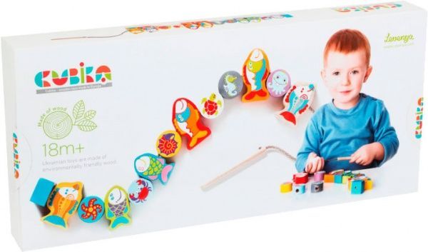 Игрушка Левеня рыбки на шнуровке