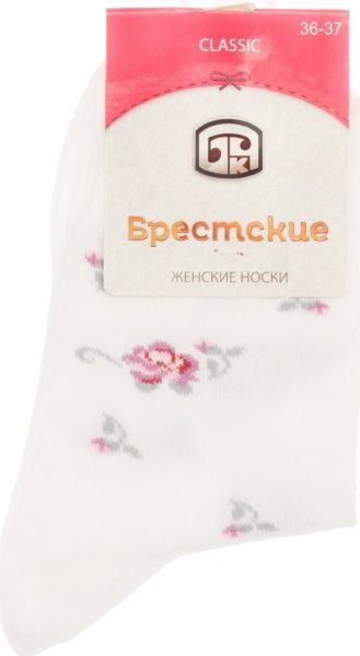 Носки БЧК CLASSIC 013 р. 23 белый 
