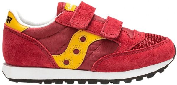 Кроссовки Saucony JAZZ ORIGINAL VINTAGE HL SK262123 р.US 3 бордовый с желтым