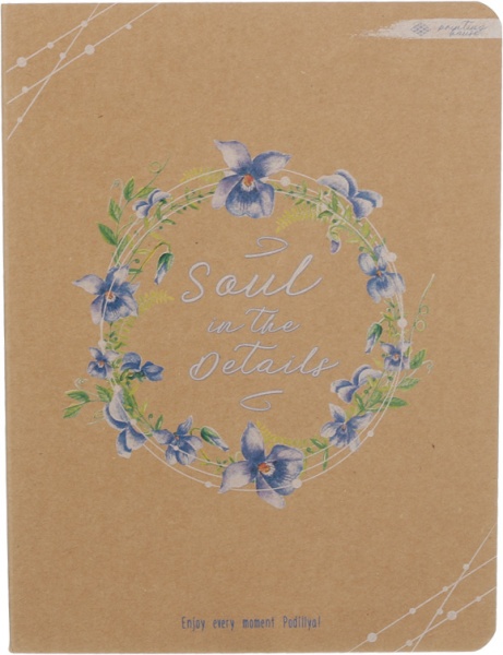 Блокнот студенческий А5 112 листов в ассортименте Поділля