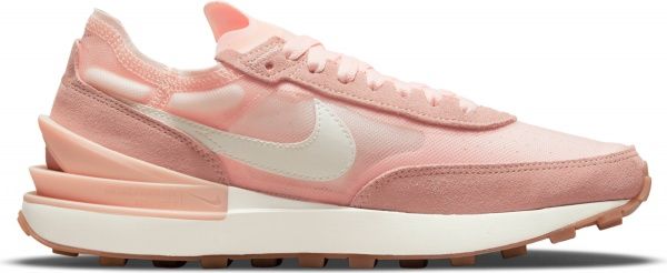 Кроссовки Nike Waffle One DC2533-801 р.US 8,5 бело-коралловый
