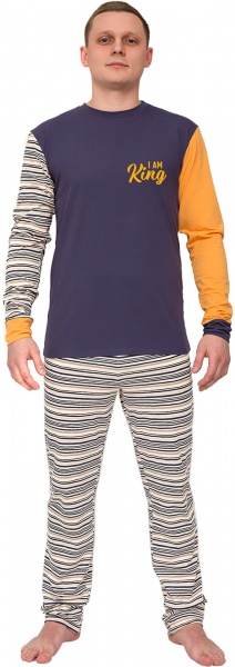 Пижама мужская Roksana №1288/16037 р. XL синий 