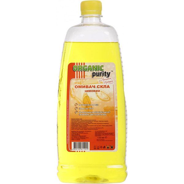 Омыватель стекла ORGANIC цитрус зима -20°С 1л 