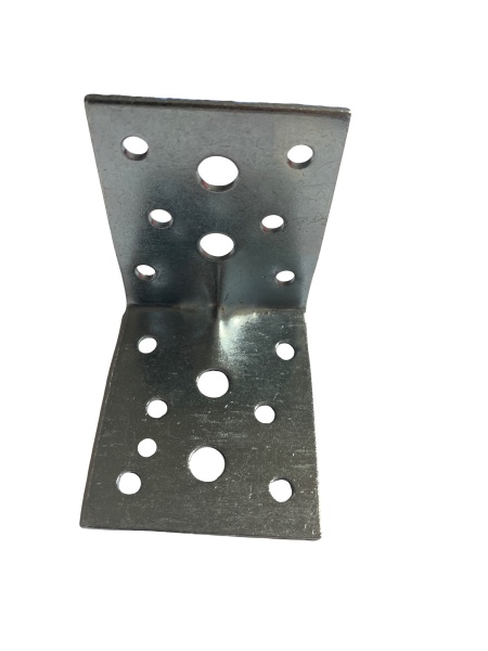 Кутник монтажний оцинкований B&G рівносторонній 60x60x50 мм 1,9 мм