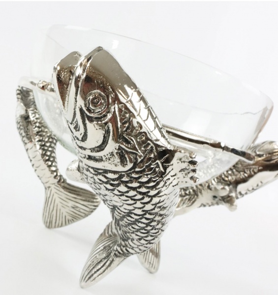 Блюдо для подачі морепродуктів 28x28x16 Fish 5135 HOFF 