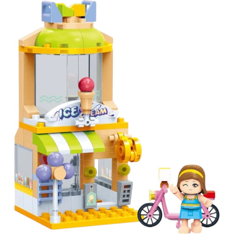 Конструктор BanBao Будинок морозива Mini High-Street Series ET807
