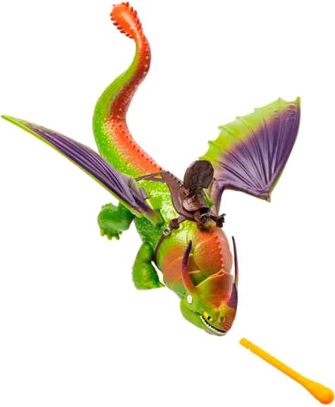 Игровой набор Spin Master «Как приручить дракона 3»: дракон Крушиголов и викинг Эрет 