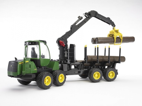 Трактор Bruder John Deere с системой захвата 02133