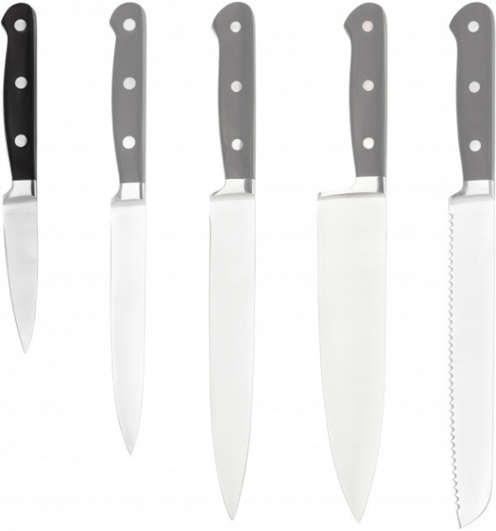 Ніж для чищення овочів Ardesto Black Mars 20.2 см (AR2035SW)